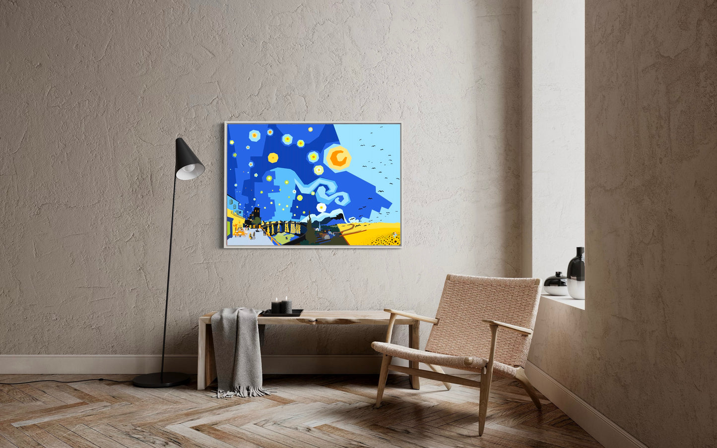 Starry Night To Day