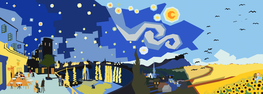 Starry Night To Day