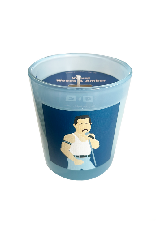 Velvet Woods & Amber Candle : Freddie Mercury